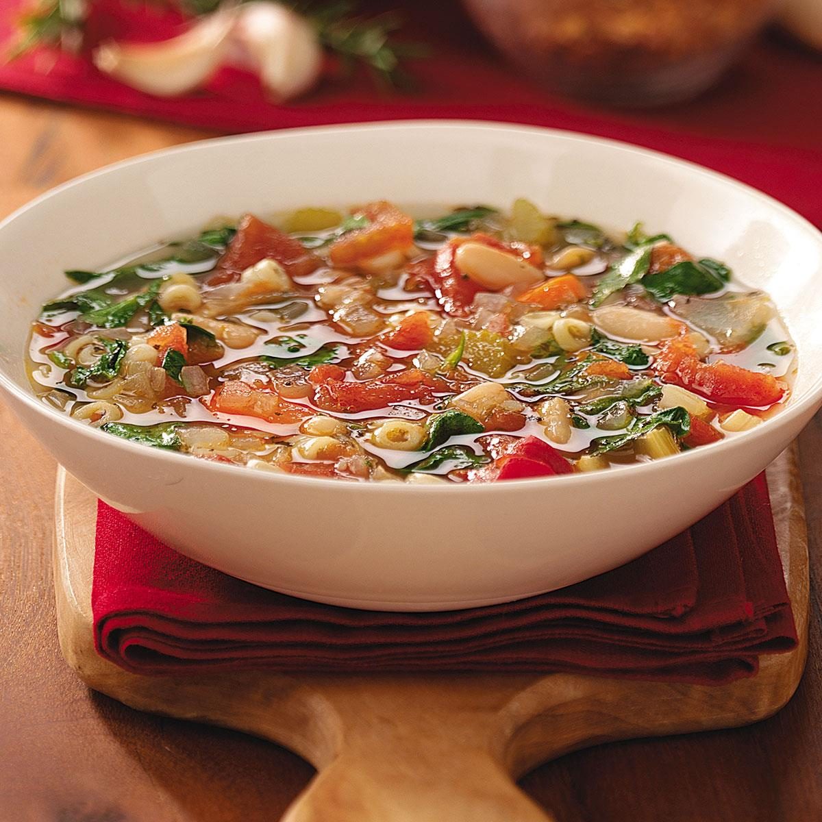 Bean and Pasta Soup