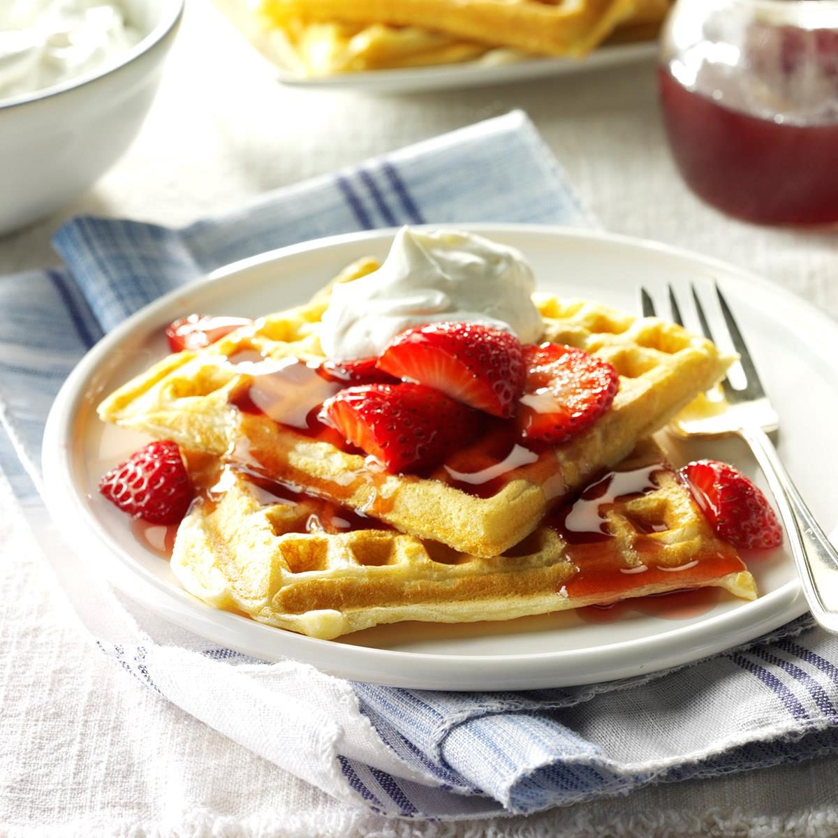 The Best Buttermilk Waffle Recipe .Updated by AQA