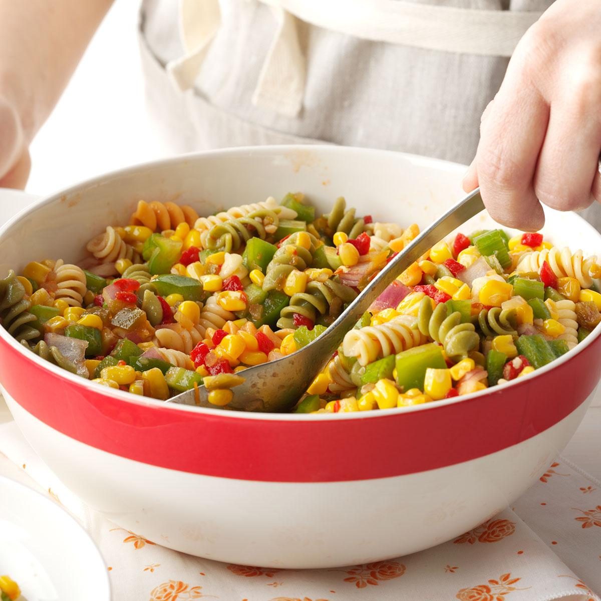Corn and Pasta Salad