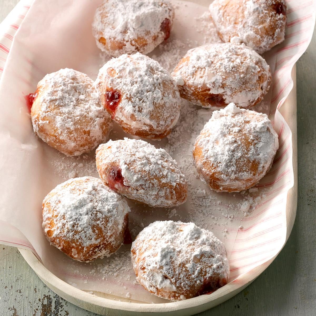 Berry Filled Doughnuts