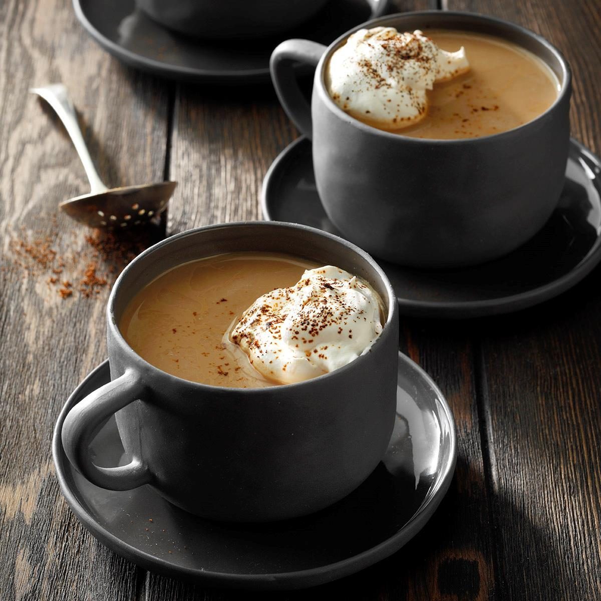 Chocolate caramel rum coffee