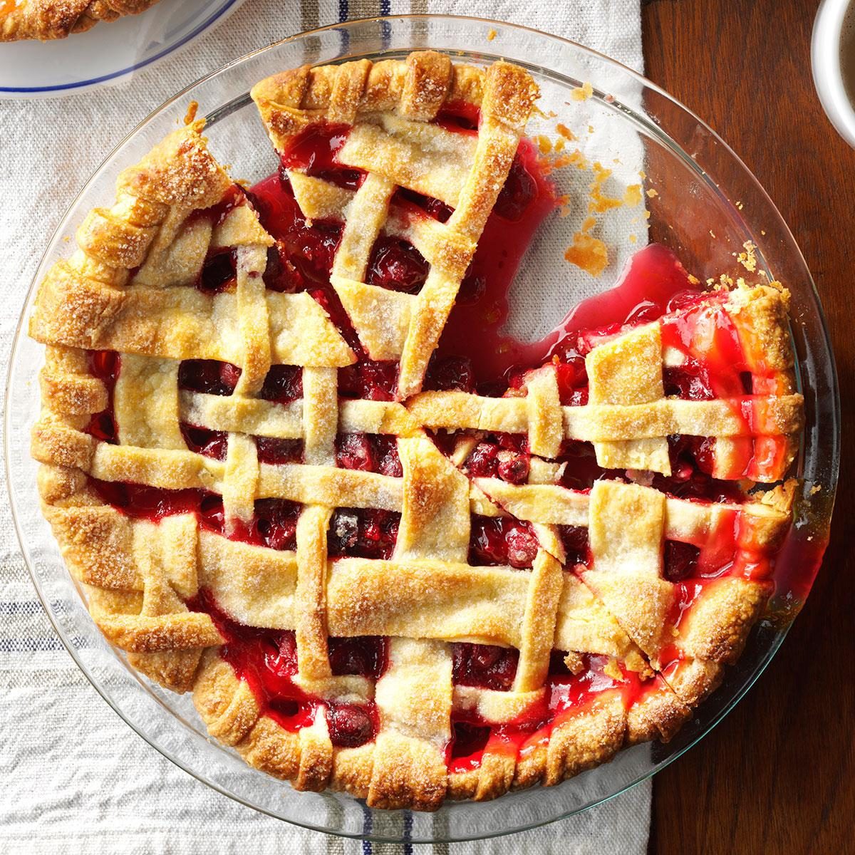 Citrus Cranberry Pie