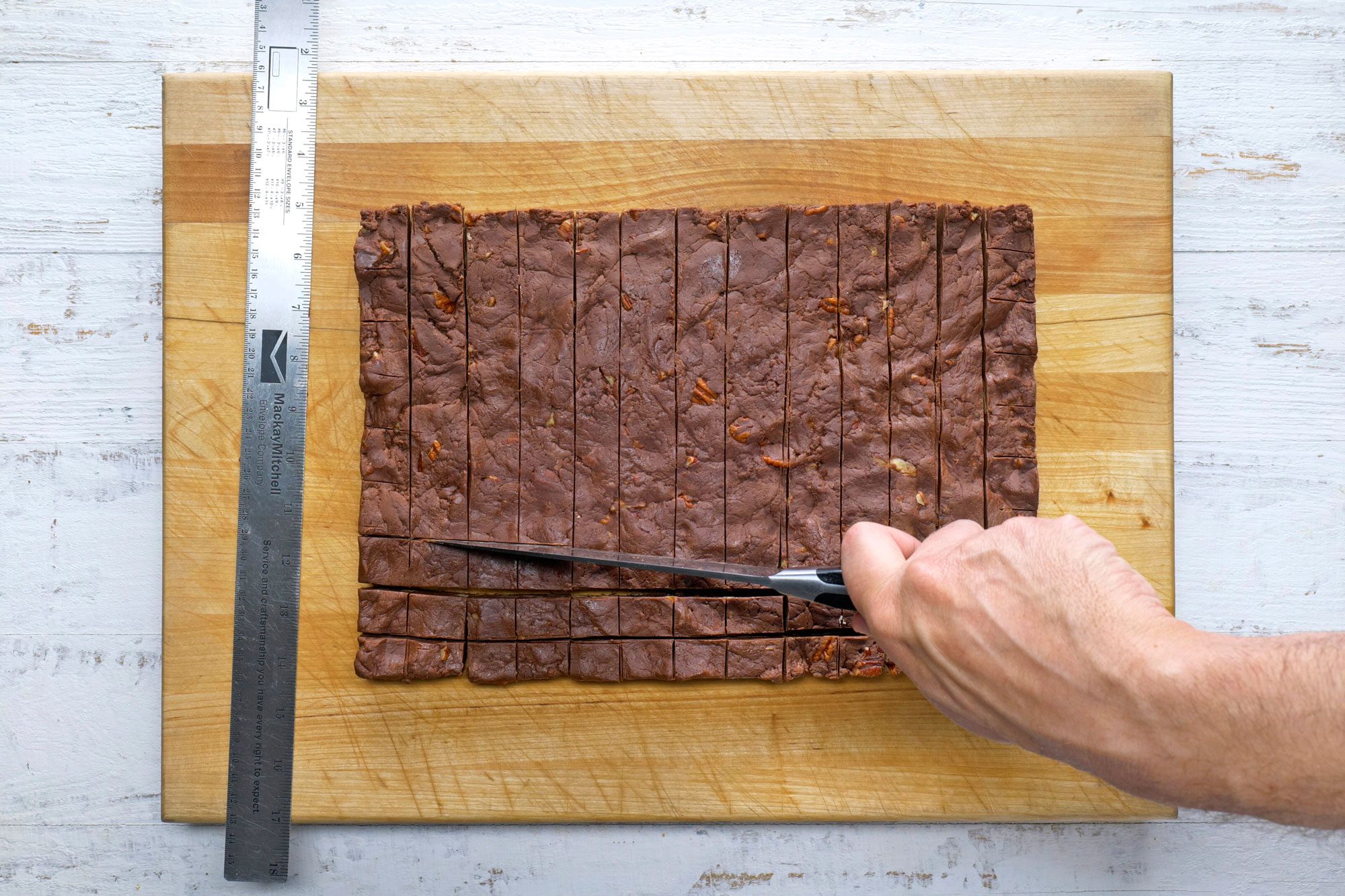 Cutting the fudge
