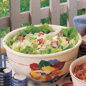 Apple Iceberg Salad