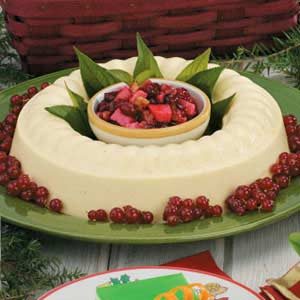 Eggnog Gelatin Mold