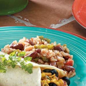 Salsa Red Beans ‘n’ Rice