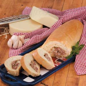 Cheesy Sausage Loaf