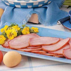 Baked Canadian-Style Bacon