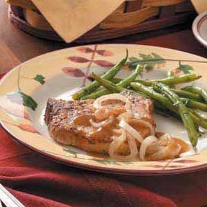 Pork Chops with Onions