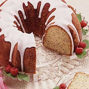 Country Poppy Seed Cake