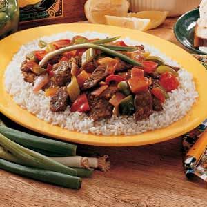 Curried Beef Stir-Fry