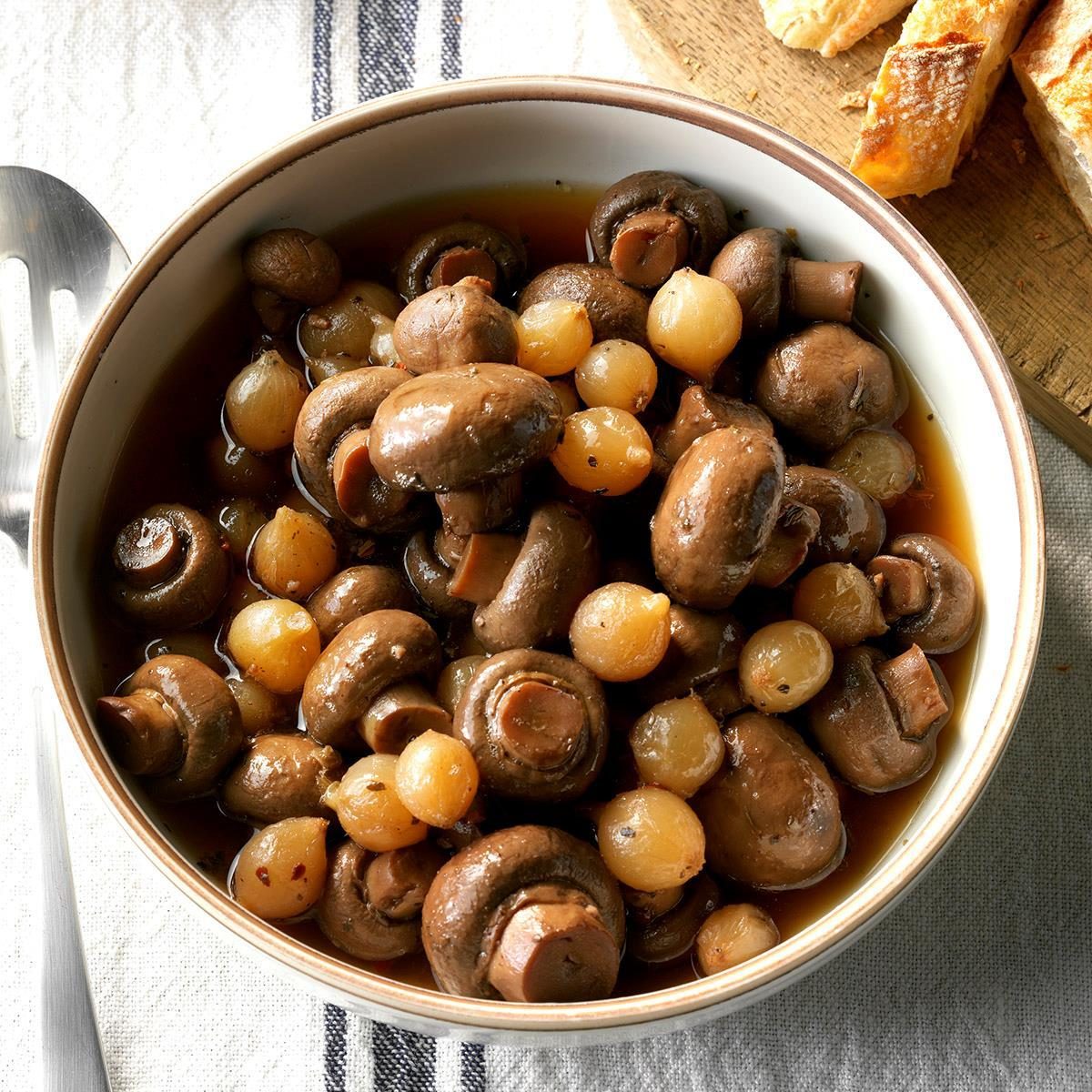 Instant Pot Marinated Mushrooms