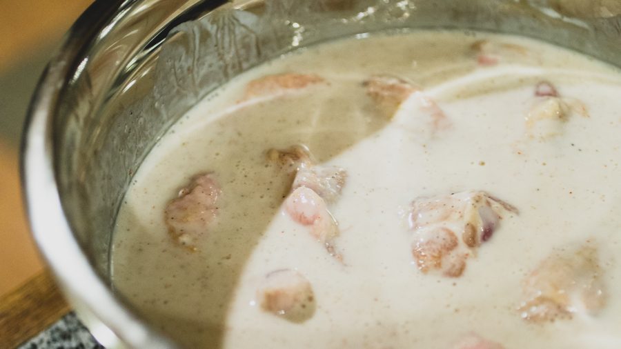 Fried chicken brine