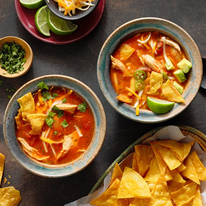 Easy Chicken Tortilla Soup