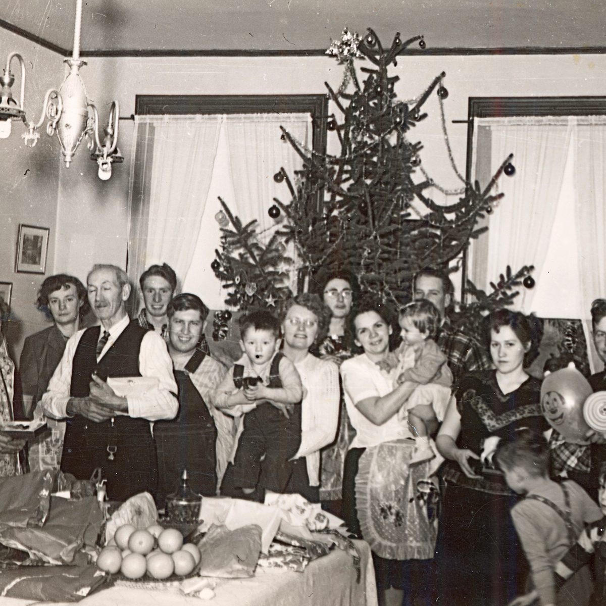 christmas family gathering