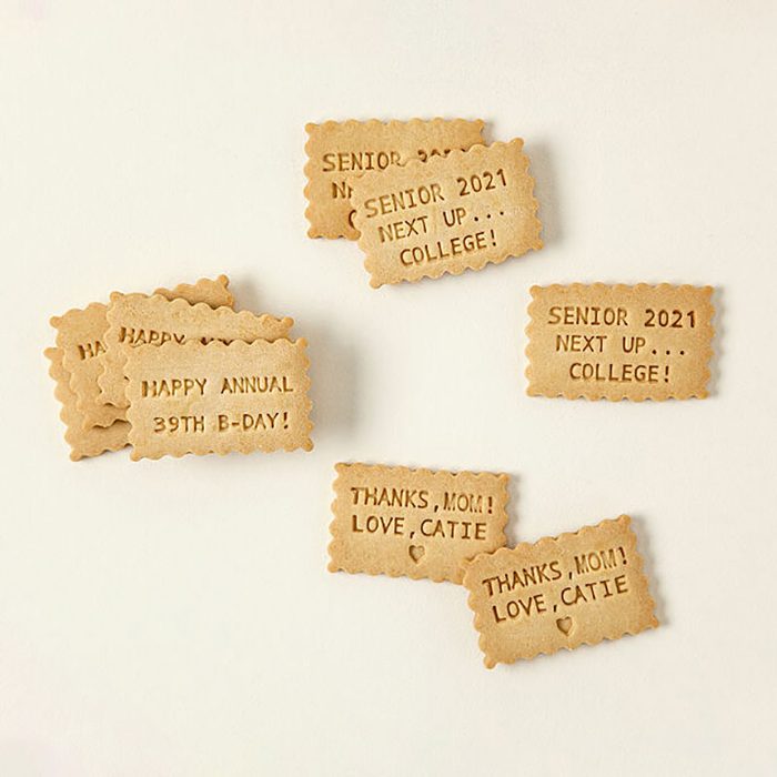 Personalized Shortbread Cookies