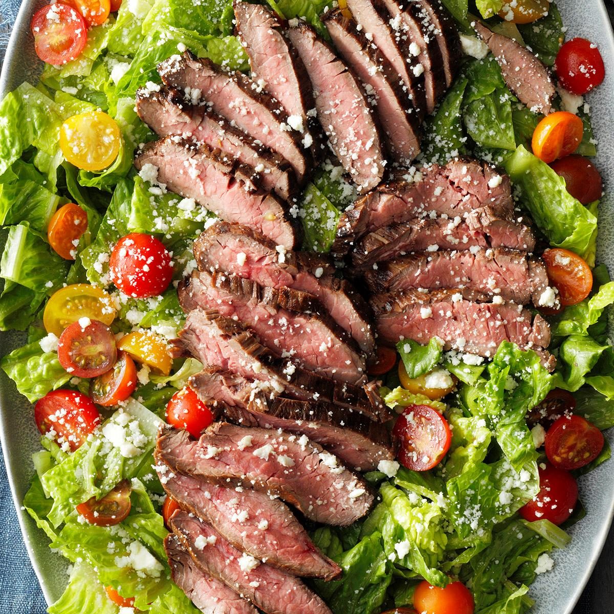 Tequila Lime Steak Salad