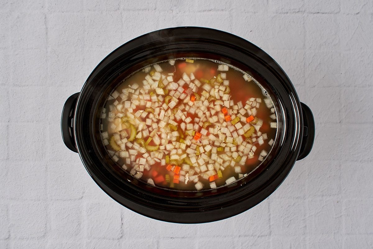 Finish the soup
