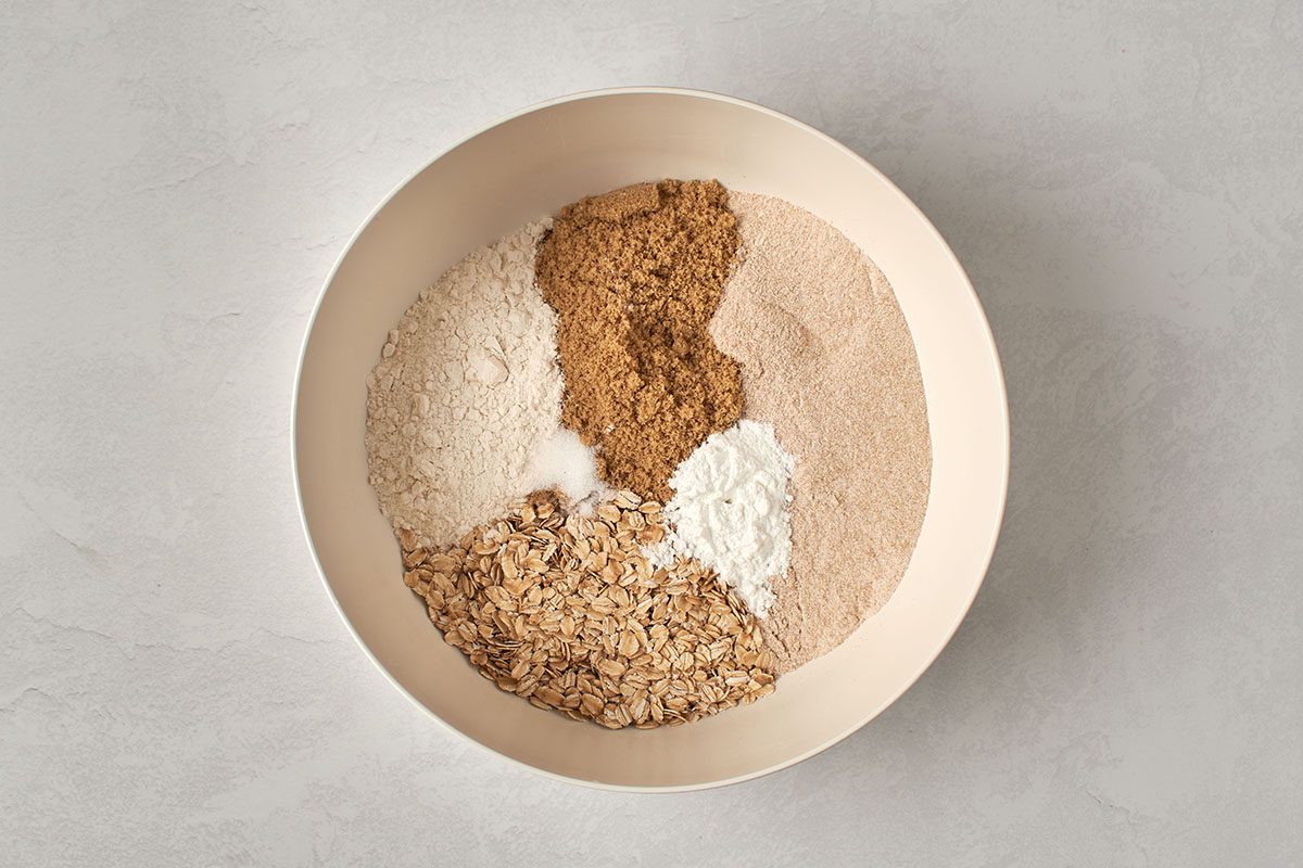 Mix dry ingredients
