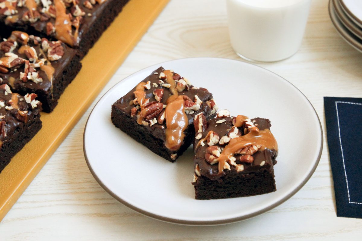 Turtle Brownies