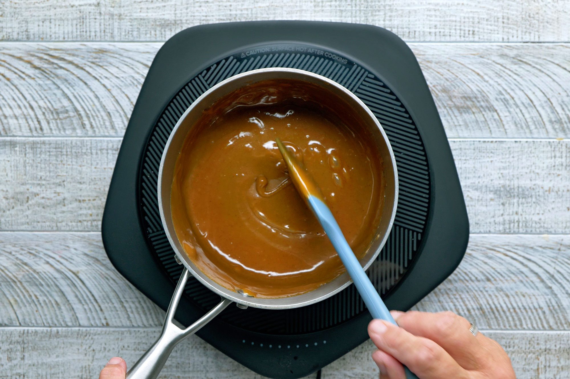 Cook and stir