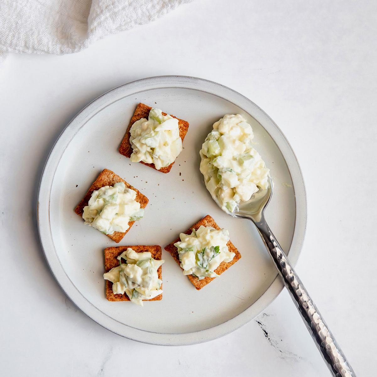 Egg Salad with Cream Cheese