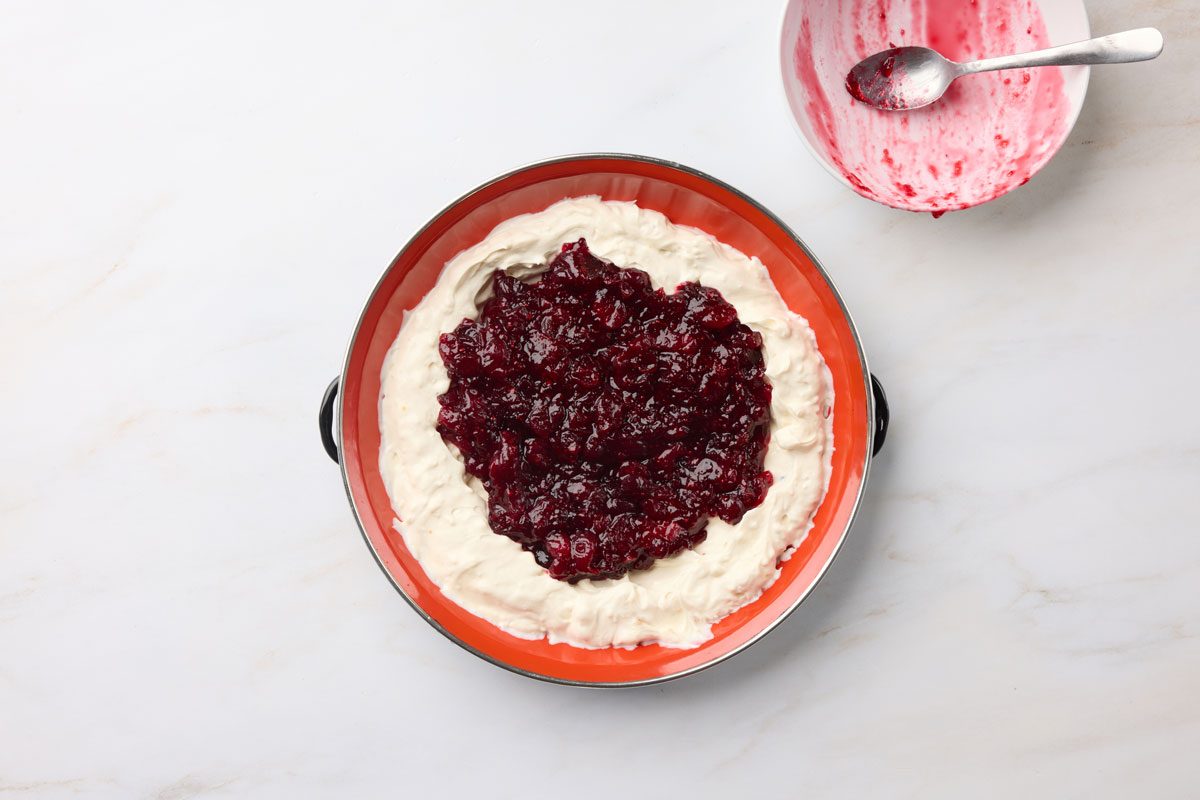 add cranberry sauce