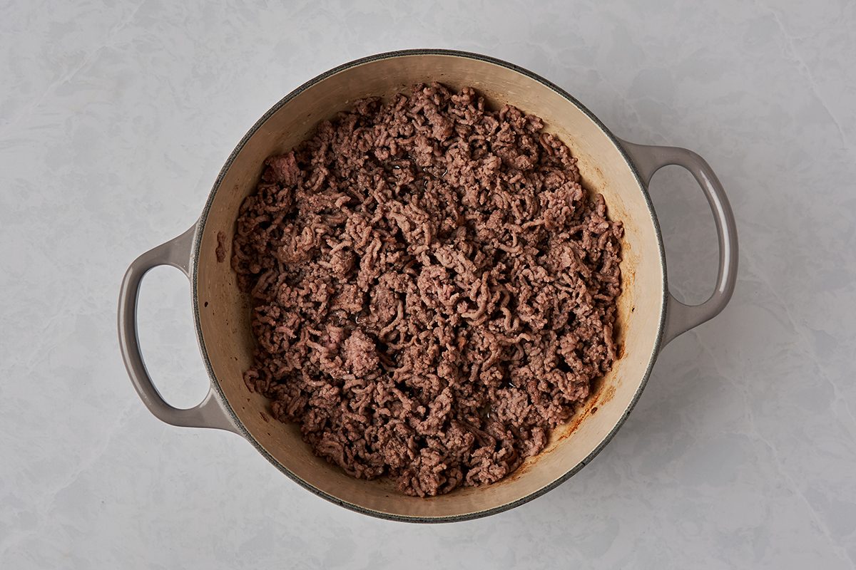 Brown the beef