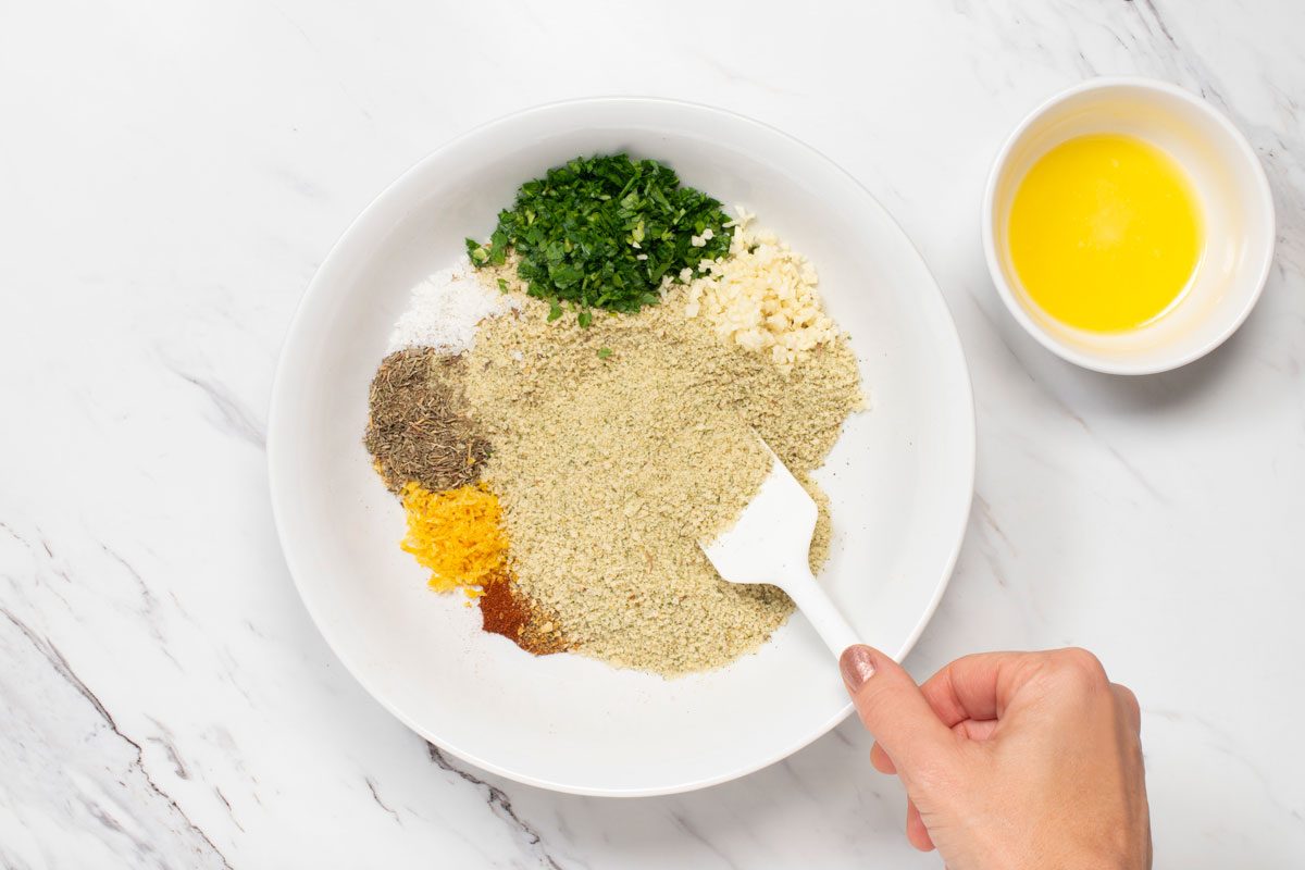 Herb Crusted Salmon