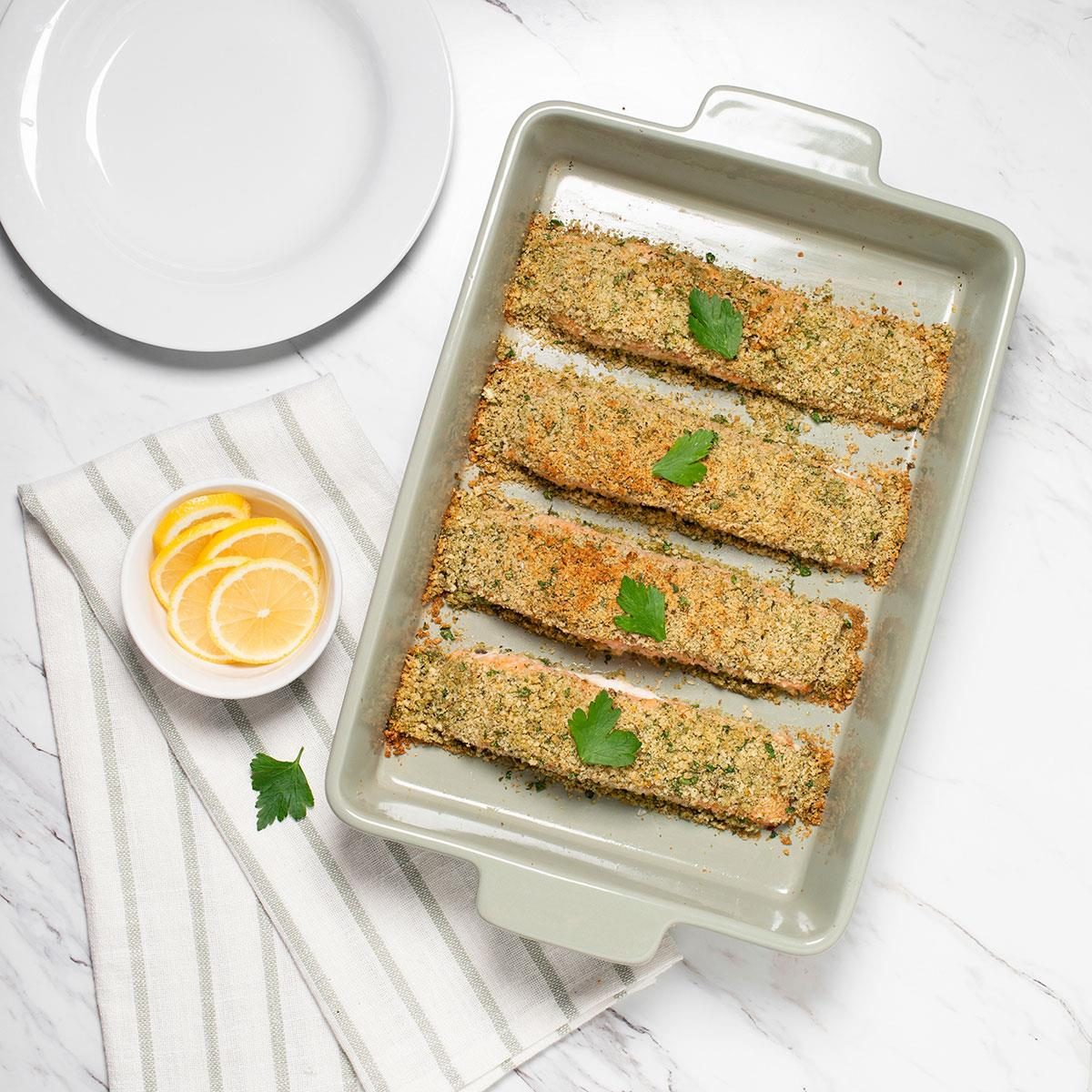 Herb-Crusted Salmon