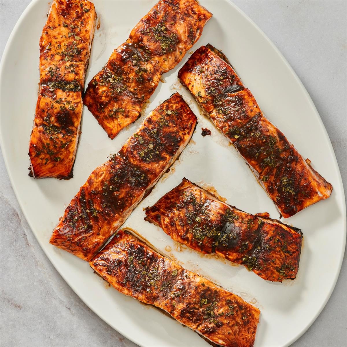 Honey Balsamic Salmon