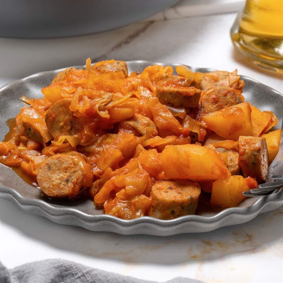 Cabbage and Sausage