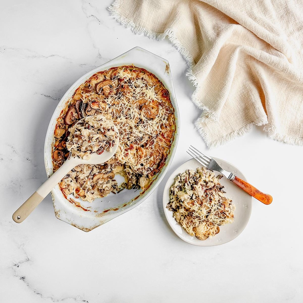 Wild Rice Mushroom Bake Exps Tohd24 19281 Sherisilver 2