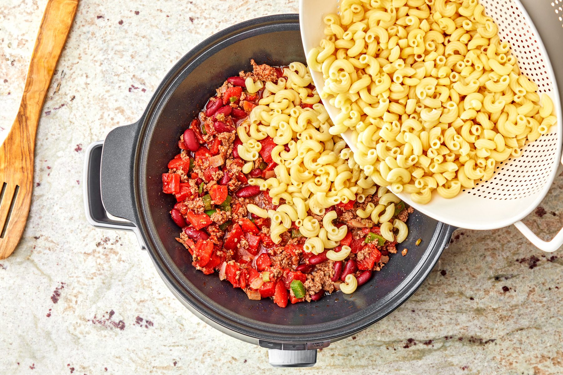 add macaroni
