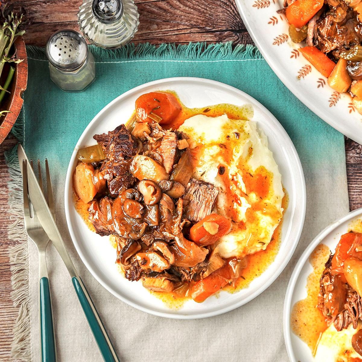 Pot Roast with Mushrooms