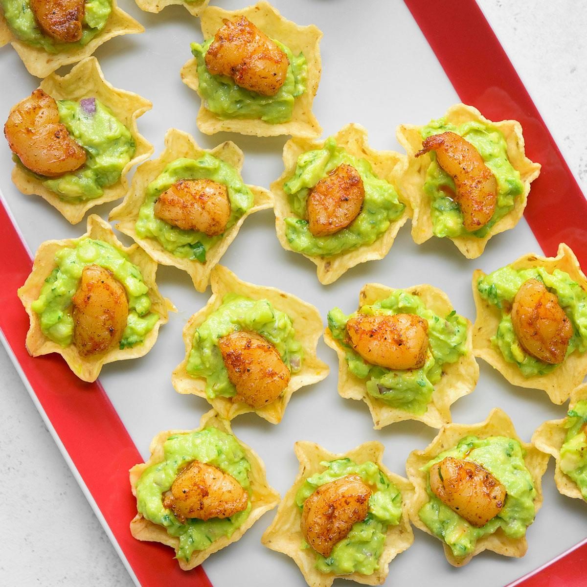 Guacamole Shrimp Bites