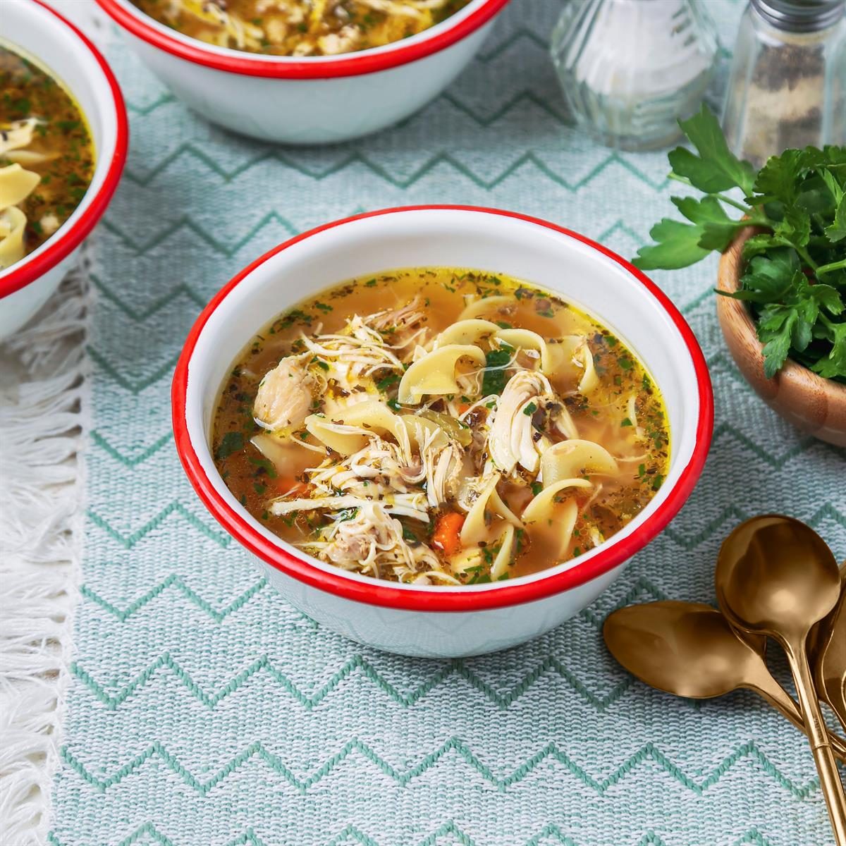 Instant Pot Chicken Noodle Soup
