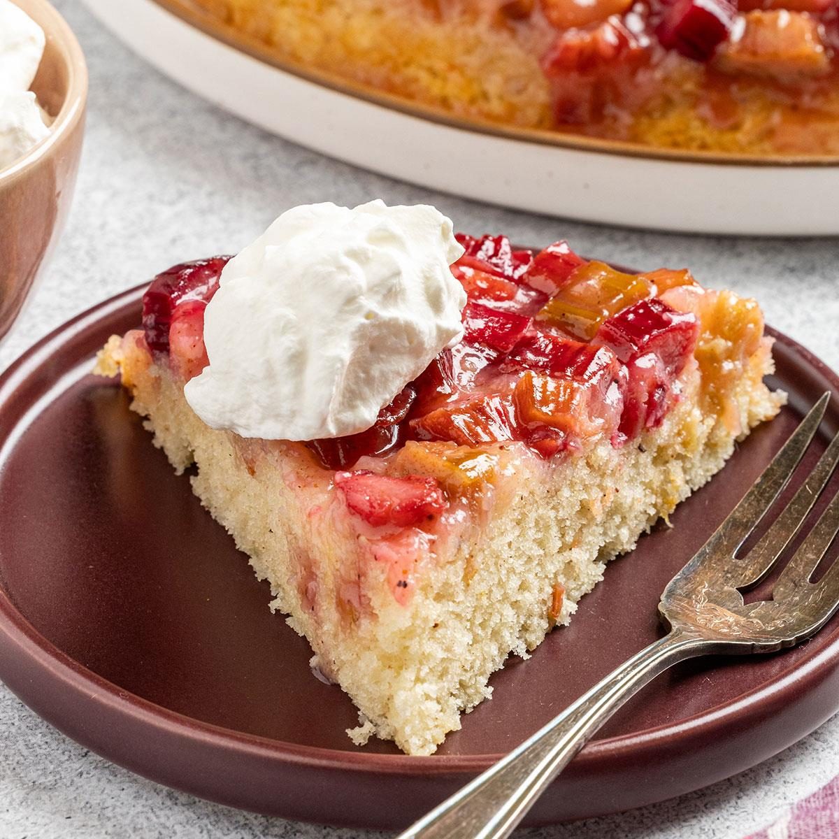 Rhubarb Upside Down Cake Exps Tohd24 605 Kristinavanni 6