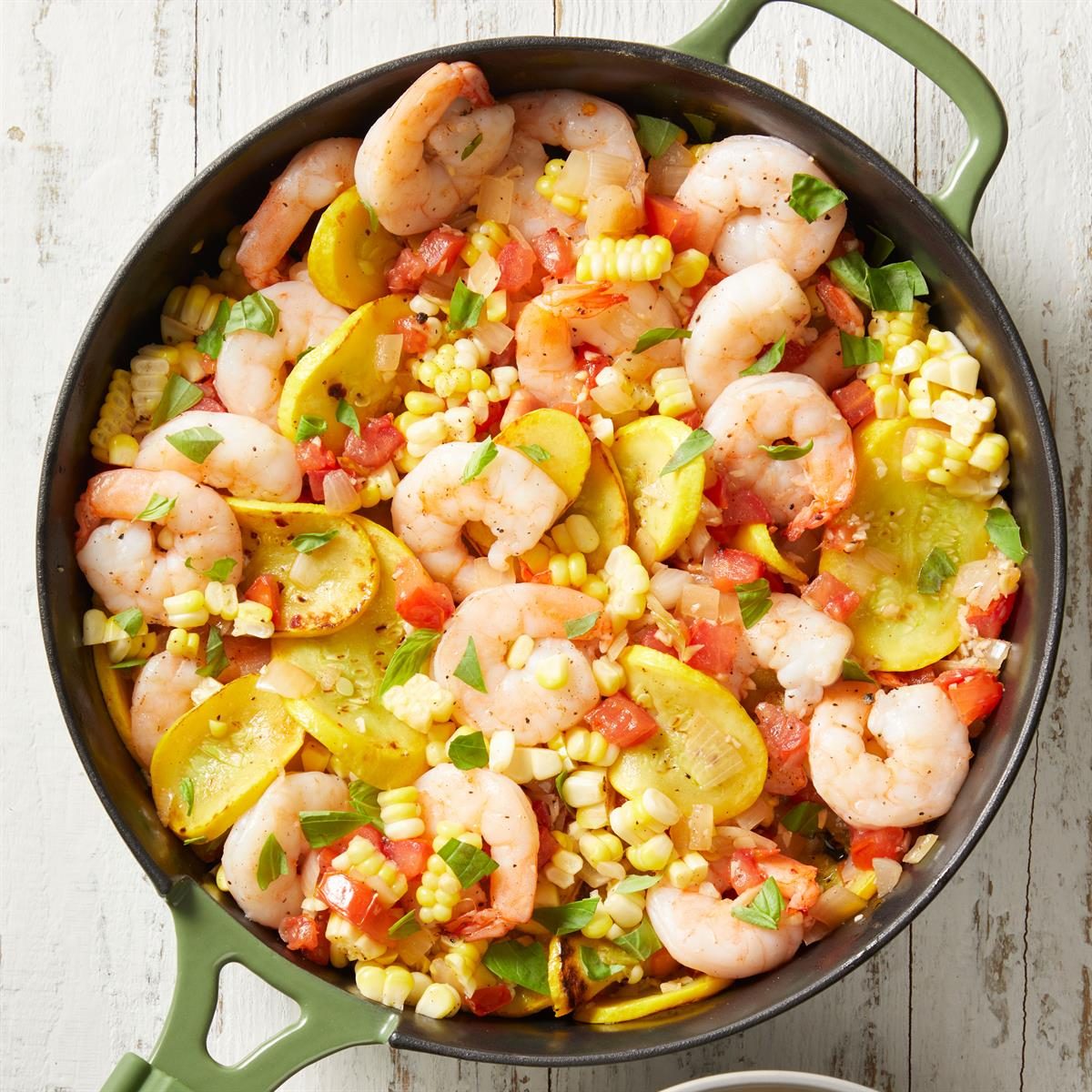 Shrimp and Corn Stir-Fry