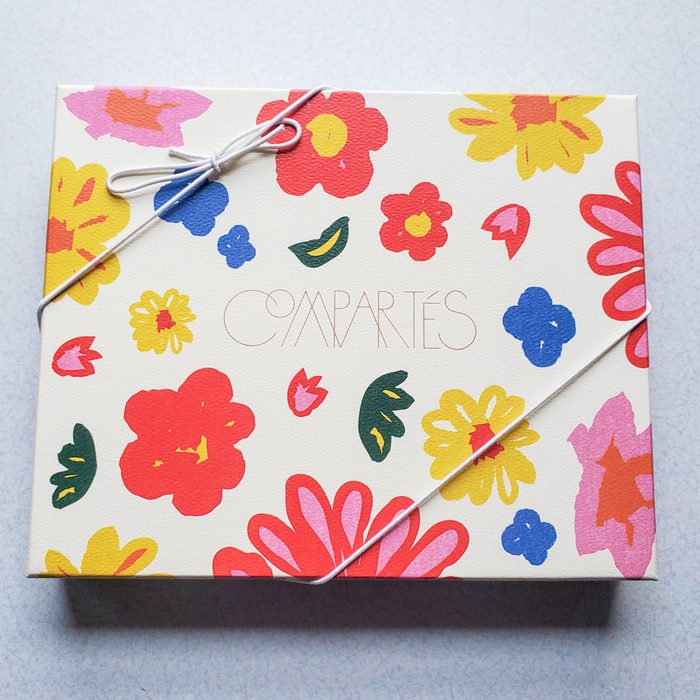 Mother's Day Compartes Floral Truffles Gift Box