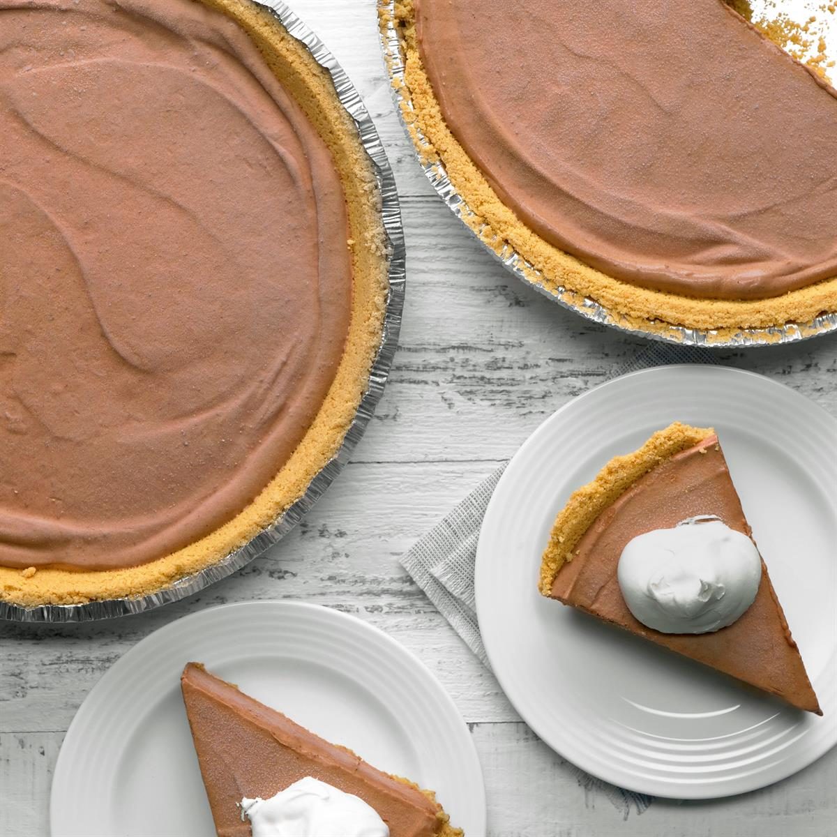 Chocolate Ice Cream Pies