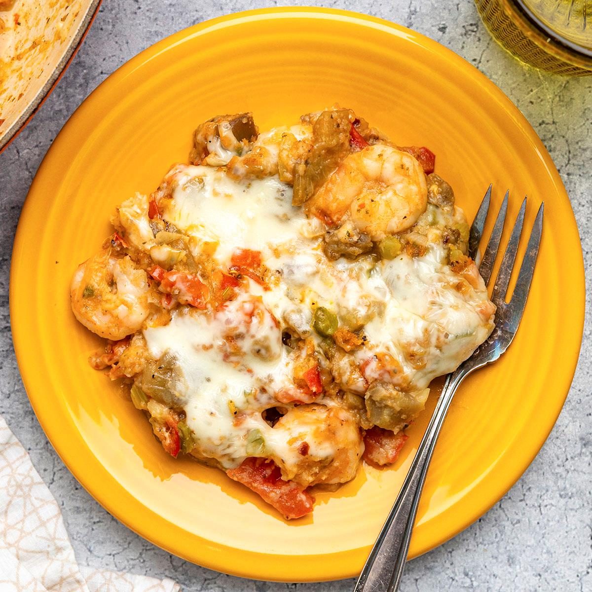 Ragin Cajun Eggplant And Shrimp Skillet Exps Tohd25 203535 Erickleinberg 6