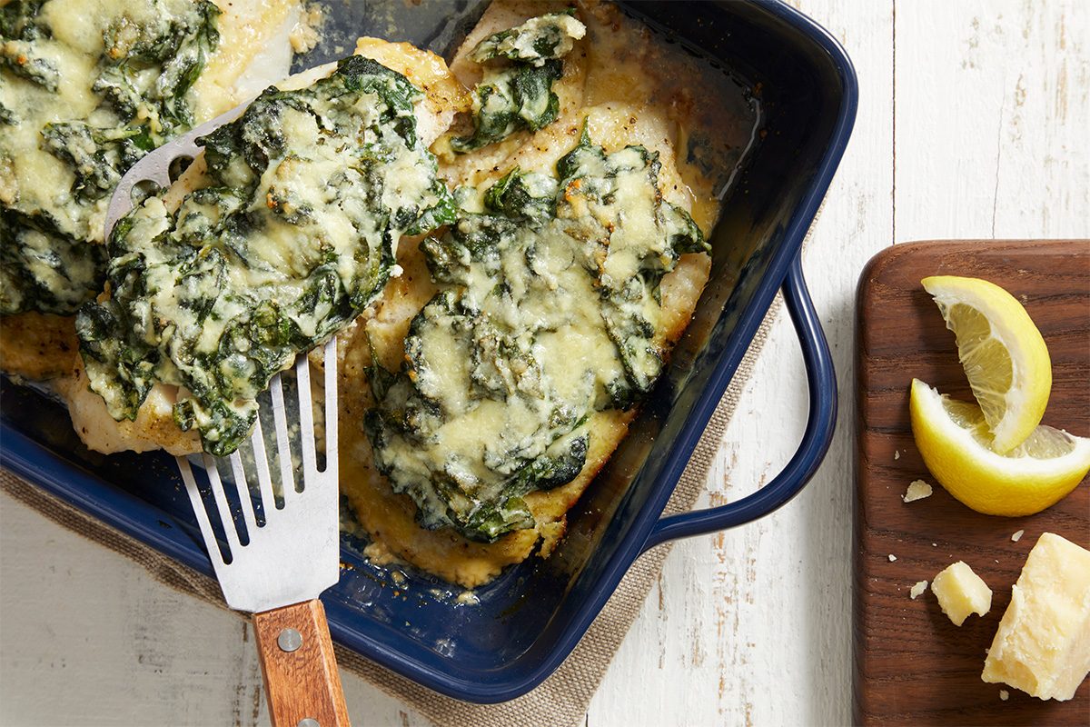 Tilapia Florentine