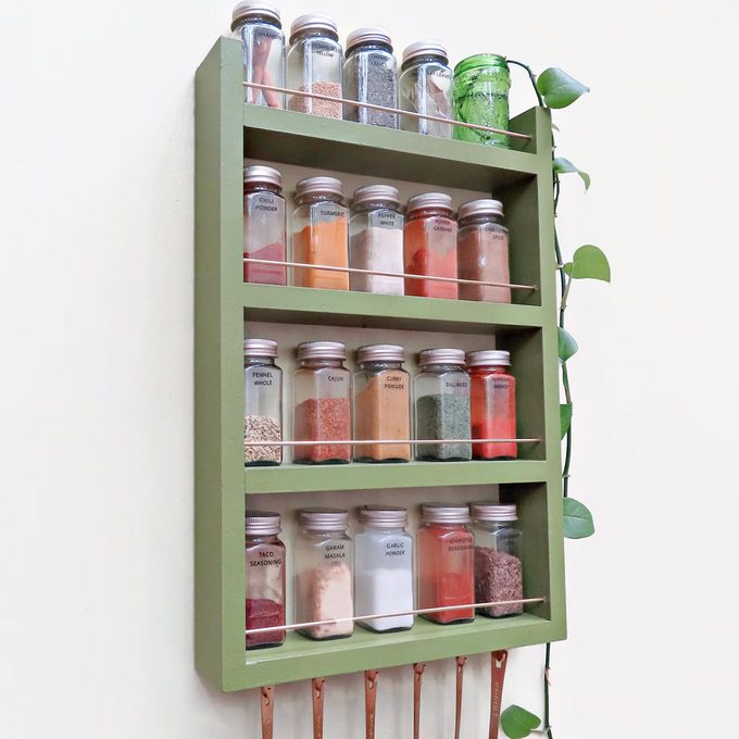 Green Spice Organizer