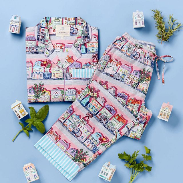 You Can Now Buy Lenox Spice Village Pajamas Lenox Spice Village X Printfresh